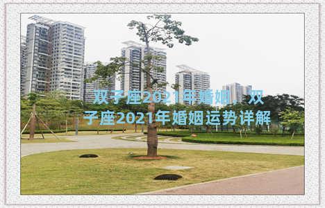 双子座2021年婚姻，双子座2021年婚姻运势详解