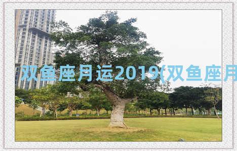 双鱼座月运2019(双鱼座月运势2022)